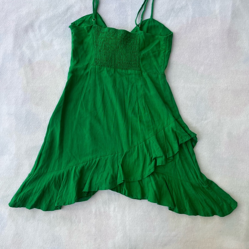 GREEN FLOW DRESS - Picture 3 of 5